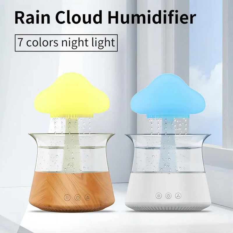 Relax Cloud Rain Diffuser Humidifier