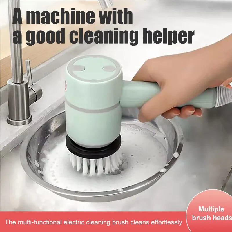 Electric brush for multifunctional cleaning