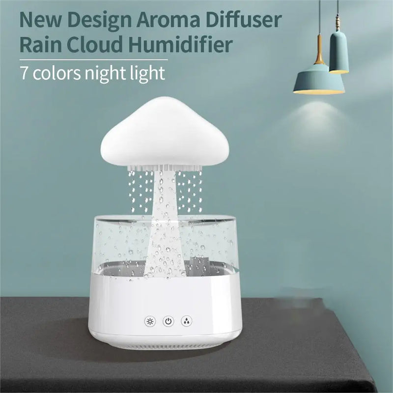 Relax Cloud Rain Diffuser Humidifier