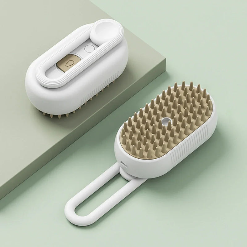 Hair removal brush for cats and dogs